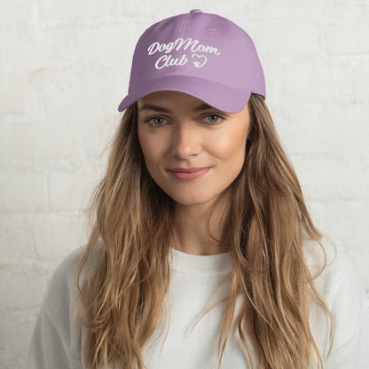 Dog Mom Club Hat - Lilac