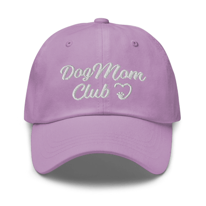 Dog Mom Club Hat - Lilac
