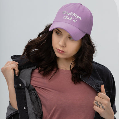 Dog Mom Club Hat - Lilac