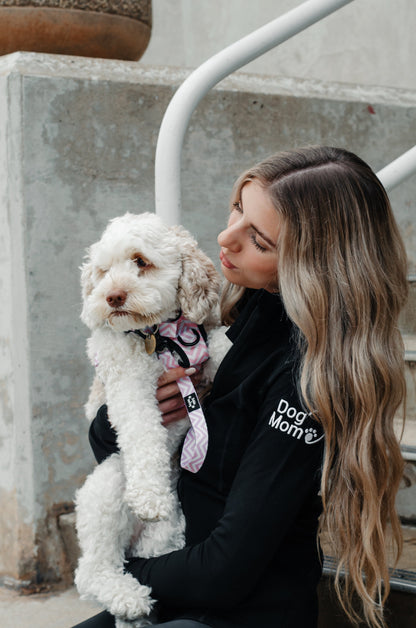 Dog Mom Essentials Full Zip Jacket - Black