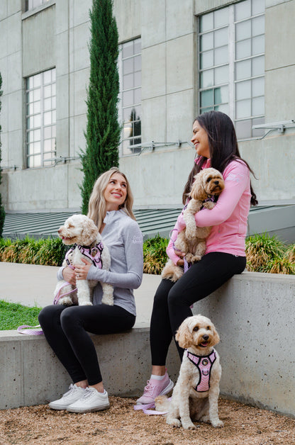 Dog Mom Essentials Full Zip Jacket - Grey