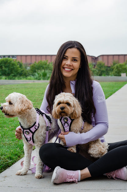 Dog Mom Essentials Full Zip Jacket - Lilac