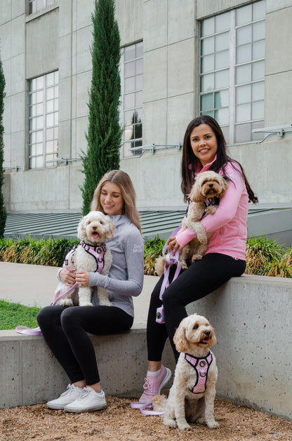 Dog Mom Essentials Full Zip Jacket - Pink
