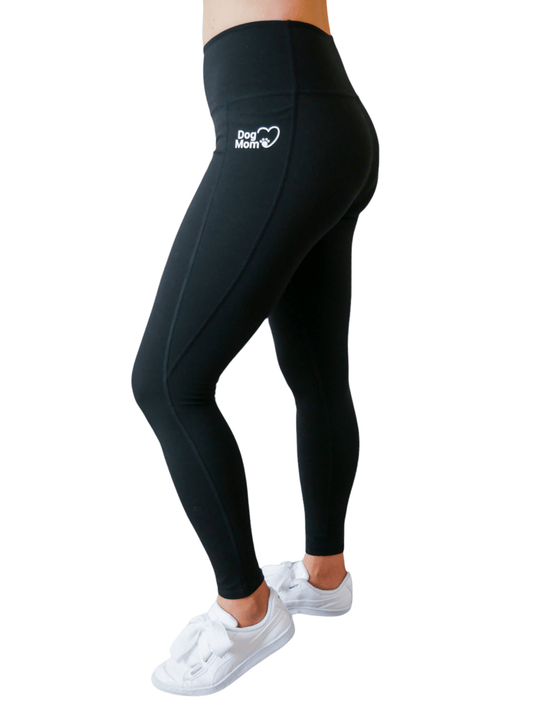 Dog Mom Everyday Leggings - Black