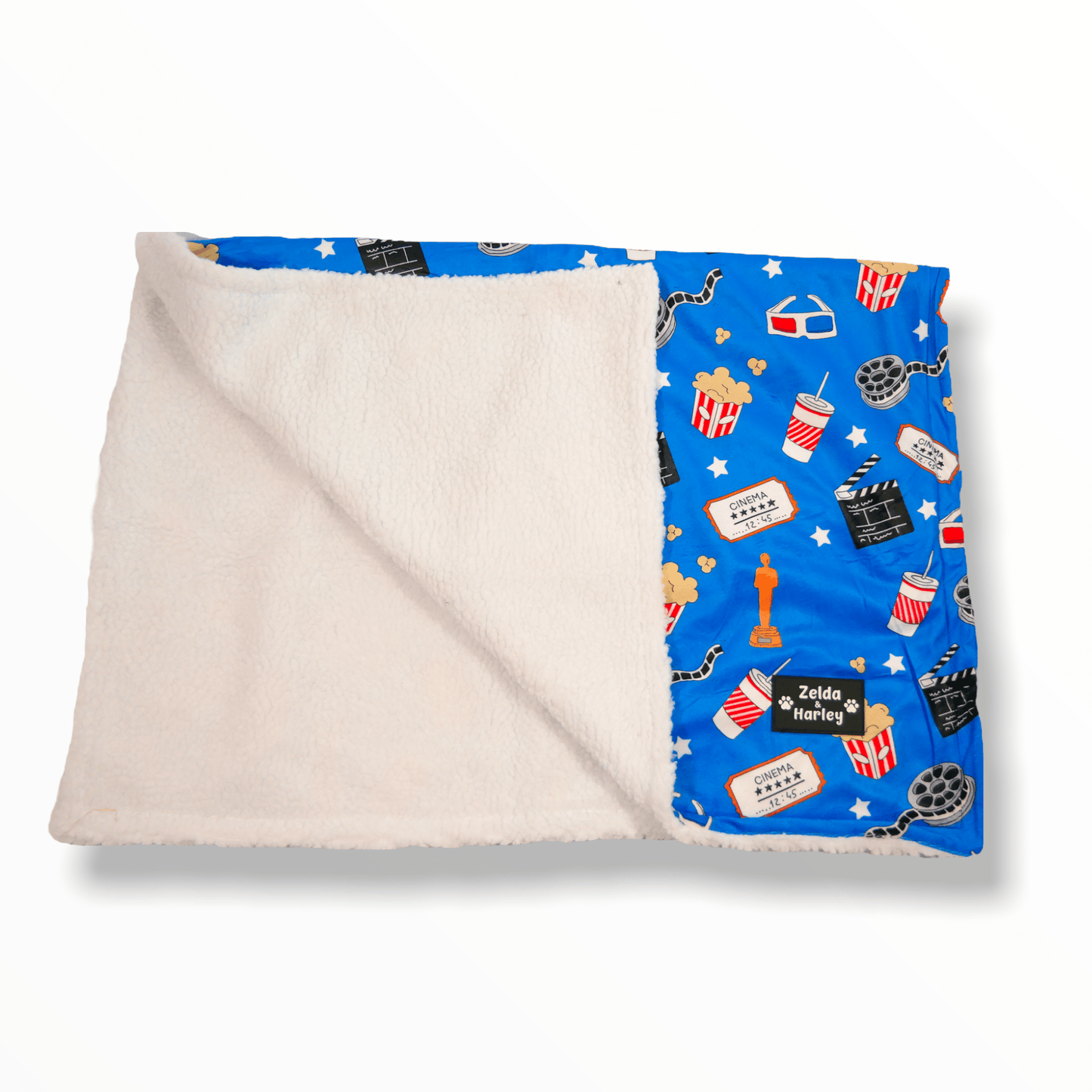 Howl-lywood Dog Blanket - Doot's Pet LLC Collars For A Cause