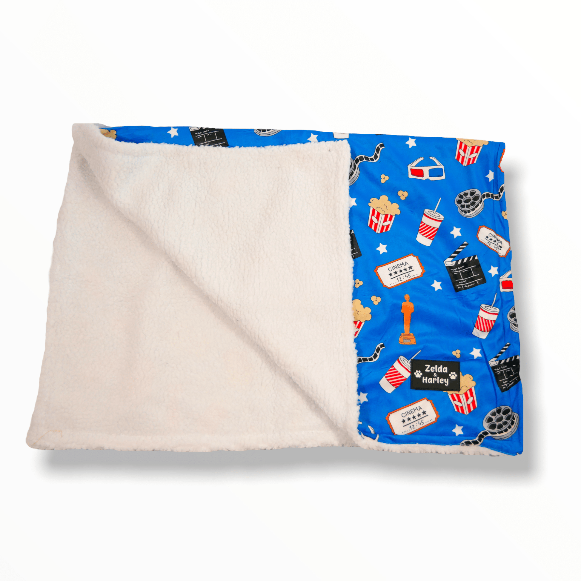 Howl-lywood Dog Blanket - Doot's Pet LLC Collars For A Cause