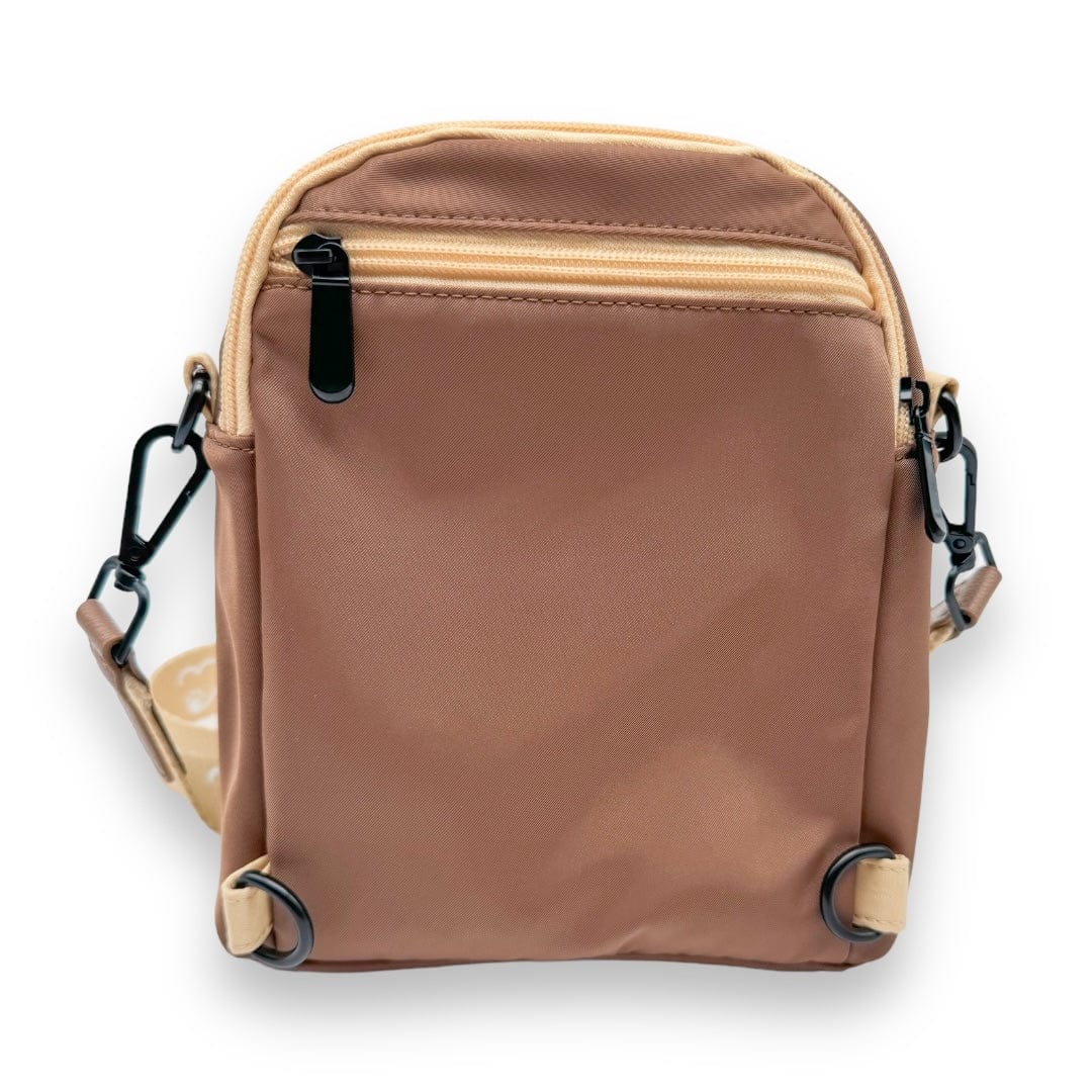 Dog Mom Bag - Mocha and Cream