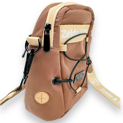 Dog Mom Bag - Mocha and Cream