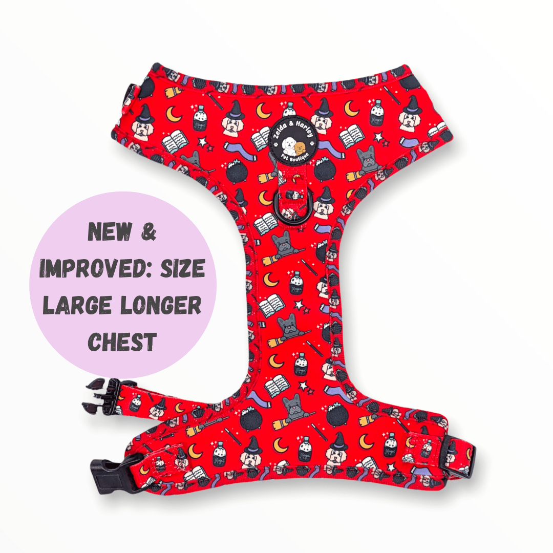 Hairy Pawter - No Pull Adjustable Dog Harness - Doot's Pet LLC Collars For A Cause