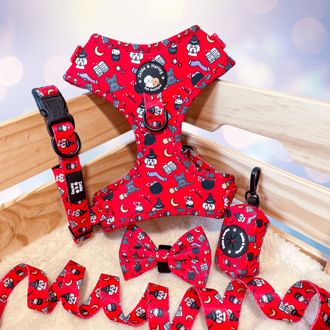 Hairy Pawter - No Pull Adjustable Dog Harness - Doot's Pet LLC Collars For A Cause