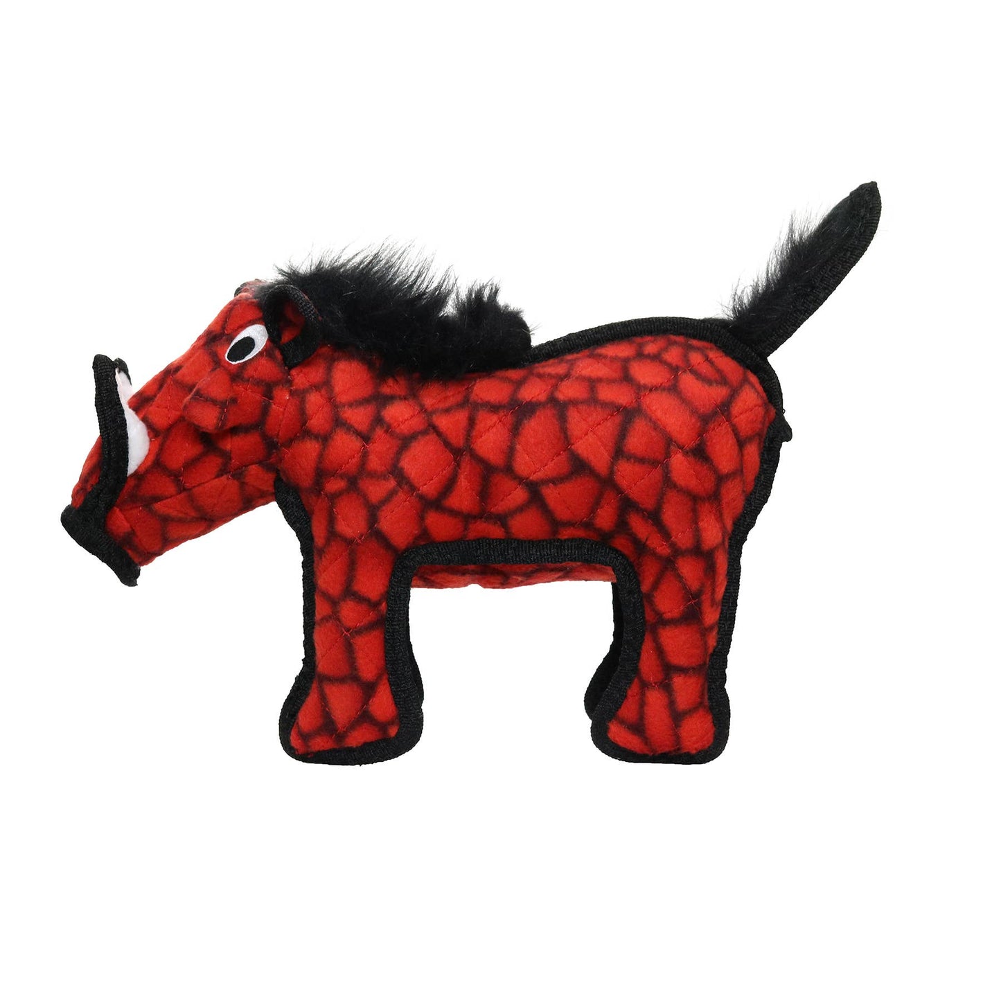 Tuffy Dog Toys - VIP Products - Tuffy Desert Warthog - Red, Tough, Durable Dog Toy - Doot's Pet LLC Collars For A Cause