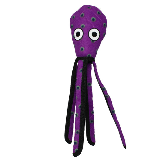 Tuffy Dog Toys - VIP Products - Tuffy Ocean Squid - Purple, Durable, Tough, Squeaky Dog Toy - Doot's Pet LLC Collars For A Cause