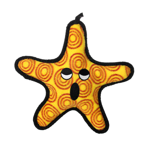 Tuffy Dog Toys - VIP Products - Tuffy Ocean Starfish, Durable, Tough, Squeaky Dog Toy - Doot's Pet LLC Collars For A Cause